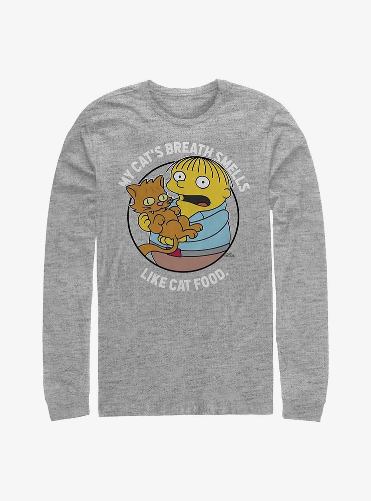 Simpsons Ralph's Cat Long-Sleeve T-Shirt