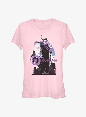 Marvel Hawkeye Bow On It Girls T-Shirt