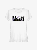 Marvel Hawkeye City Stencil Graphic Girls T-Shirt