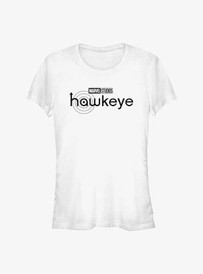 Marvel Hawkeye White Logo Girls T-Shirt