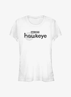 Marvel Hawkeye White Logo Girls T-Shirt