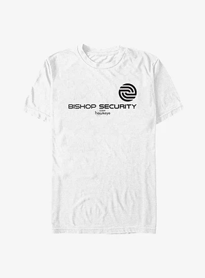 Marvel Hawkeye Bishop Security Logo T-Shirt
