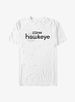 Marvel Hawkeye Black Logo T-Shirt