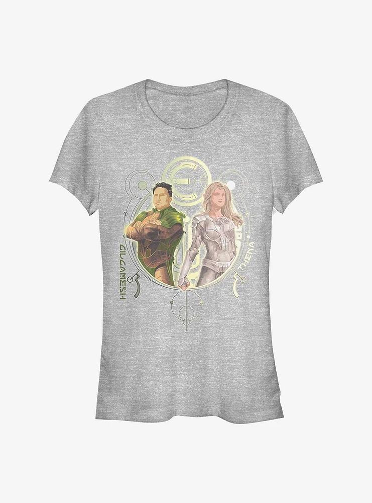 Marvel Eternals Gilgamesh Thena Duo Girls T-Shirt