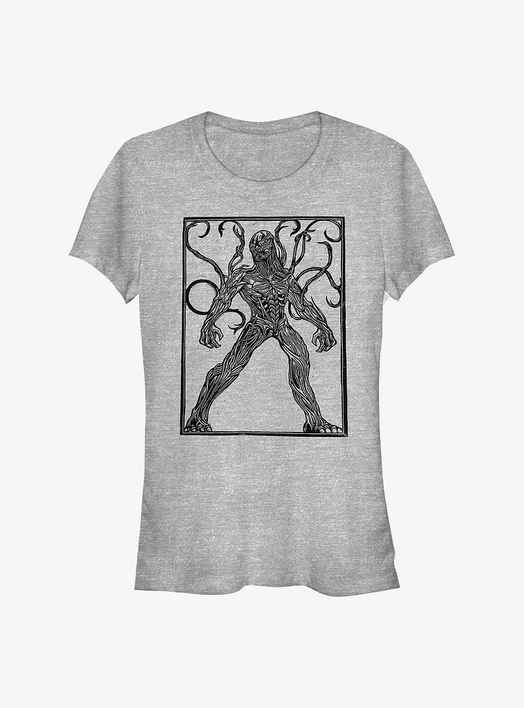 Marvel Eternals Kro Woodcut Girls T-Shirt