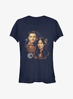 Marvel Eternals Sersi And Ikaris Girls T-Shirt