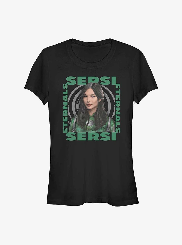 Marvel Eternals Sersi Hero Box Girls T-Shirt