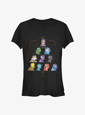 Marvel Eternals Silhouette Heads Girls T-Shirt