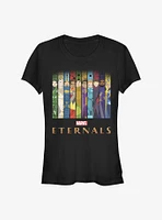 Marvel Eternals Vertical Boxups Girls T-Shirt