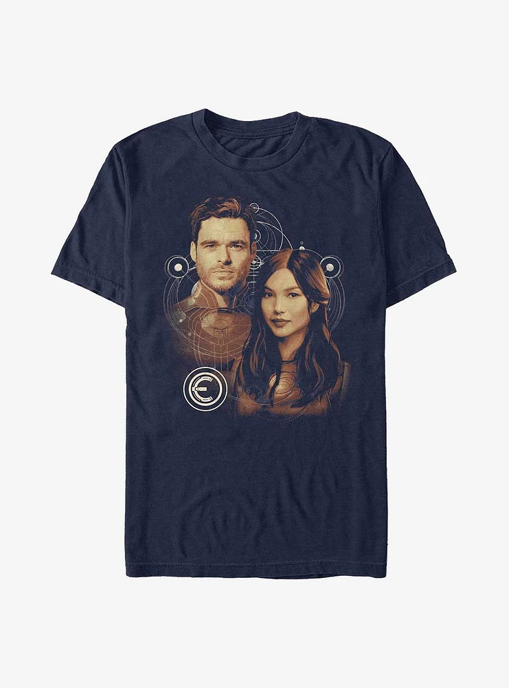 Marvel Eternals Sersi And Ikaris T-Shirt