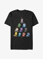 Marvel Eternals Silhouette Heads T-Shirt