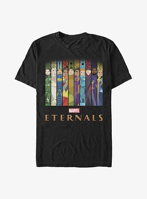 Marvel Eternals Vertical Boxups T-Shirt