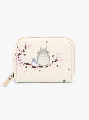 Studio Ghibli My Neighbor Totoro Sakura Mini Zipper Wallet
