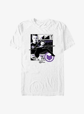Marvel Hawkeye Graphic Panels T-Shirt