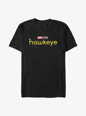 Marvel Hawkeye Logo Yellow T-Shirt