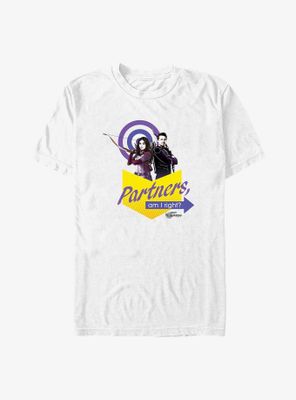 Marvel Hawkeye Partners Badge T-Shirt