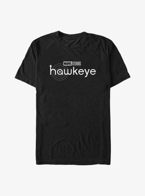 Marvel Hawkeye White Logo T-Shirt
