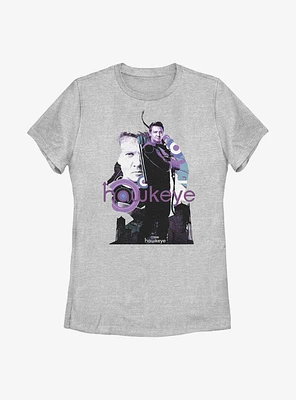 Marvel Hawkeye Bow On It Womens T-Shirt