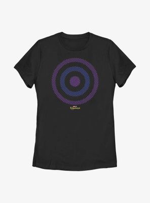 Marvel Hawkeye Bullseye Icon Womens T-Shirt