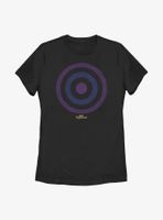 Marvel Hawkeye Bullseye Icon Womens T-Shirt