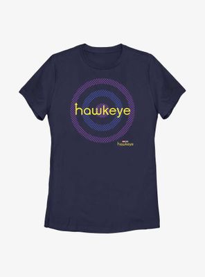 Marvel Hawkeye Bullseye Target Logo Womens T-Shirt