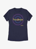 Marvel Hawkeye Bullseye Target Logo Womens T-Shirt