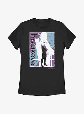 Marvel Hawkeye Pop Poster Womens T-Shirt