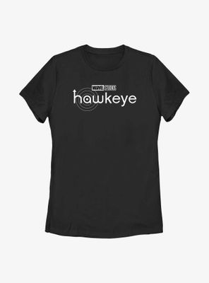 Marvel Hawkeye White Logo Womens T-Shirt