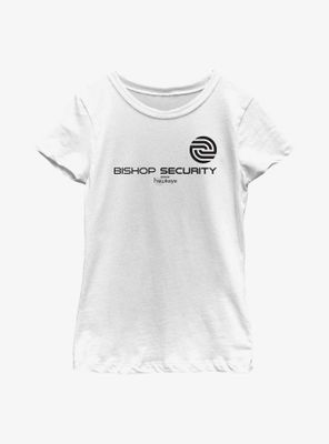 Marvel Hawkeye Bishop Security Logo Youth Girls T-Shirt