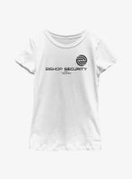 Marvel Hawkeye Bishop Security Logo Youth Girls T-Shirt