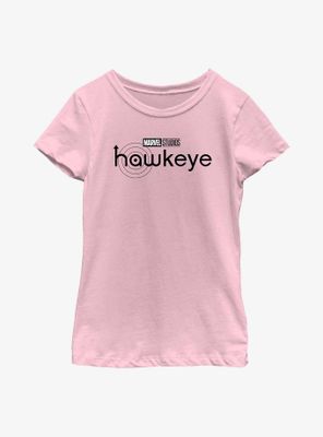 Marvel Hawkeye Black Logo Youth Girls T-Shirt