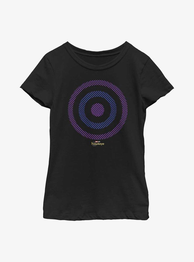 Marvel Hawkeye Bullseye Icon Youth Girls T-Shirt