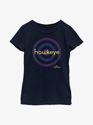 Marvel Hawkeye Bullseye Target Logo Youth Girls T-Shirt