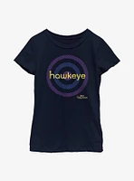 Marvel Hawkeye Bullseye Target Logo Youth Girls T-Shirt
