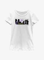 Marvel Hawkeye City Stencil Graphic Youth Girls T-Shirt