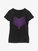 Marvel Hawkeye Halftone Logo Youth Girls T-Shirt