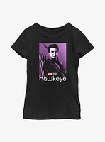 Marvel Hawkeye Poppin Youth Girls T-Shirt