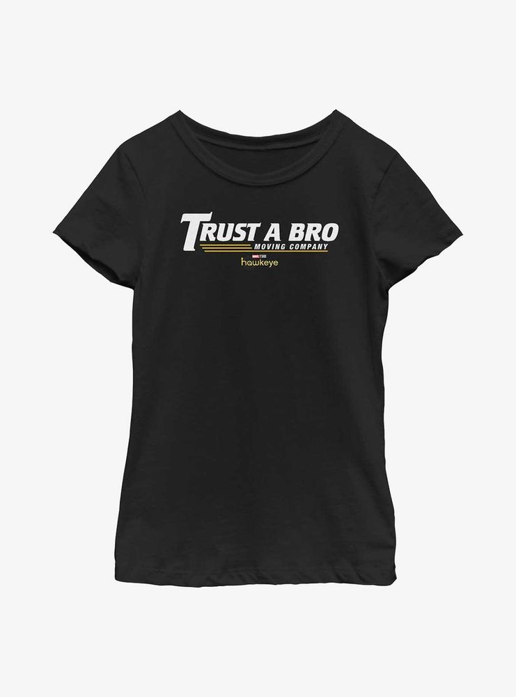 Marvel Hawkeye Trust A Bro Youth Girls T-Shirt