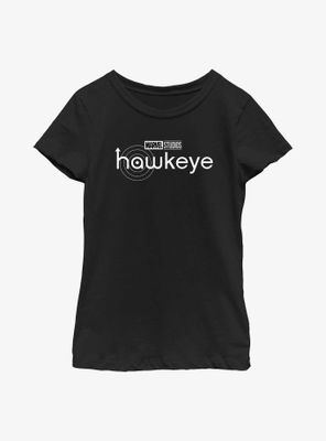 Marvel Hawkeye White Logo Youth Girls T-Shirt
