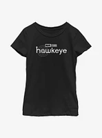 Marvel Hawkeye White Logo Youth Girls T-Shirt
