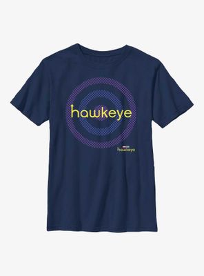 Marvel Hawkeye Bullseye Target Logo Youth T-Shirt