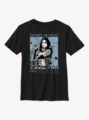 Marvel Hawkeye Kate Bishop Hero Shot Youth T-Shirt