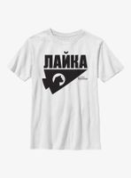 Marvel Hawkeye Russian Logo Youth T-Shirt