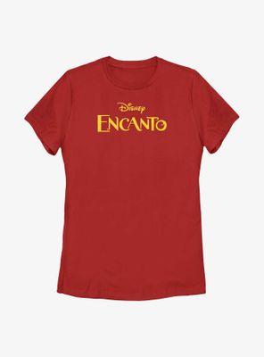 Disney Encanto Flat Logo Womens T-Shirt