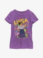 Disney Encanto Cutout Luisa Youth Girls T-Shirt