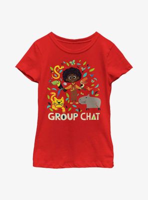 Disney Encanto Group Chat Youth Girls T-Shirt