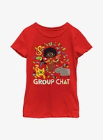 Disney Encanto Group Chat Youth Girls T-Shirt