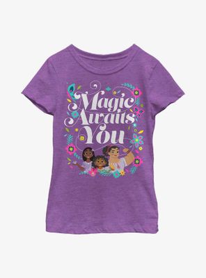 Disney Encanto Magic Awaits Youth Girls T-Shirt