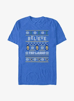 Ted Lasso Believe Ugly Sweater T-Shirt