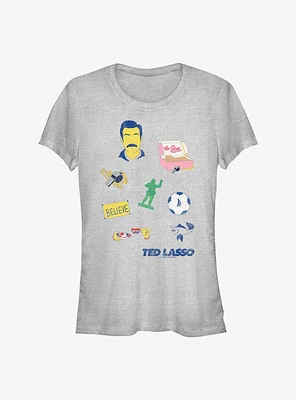 Ted Lasso Icons Girls T-Shirt